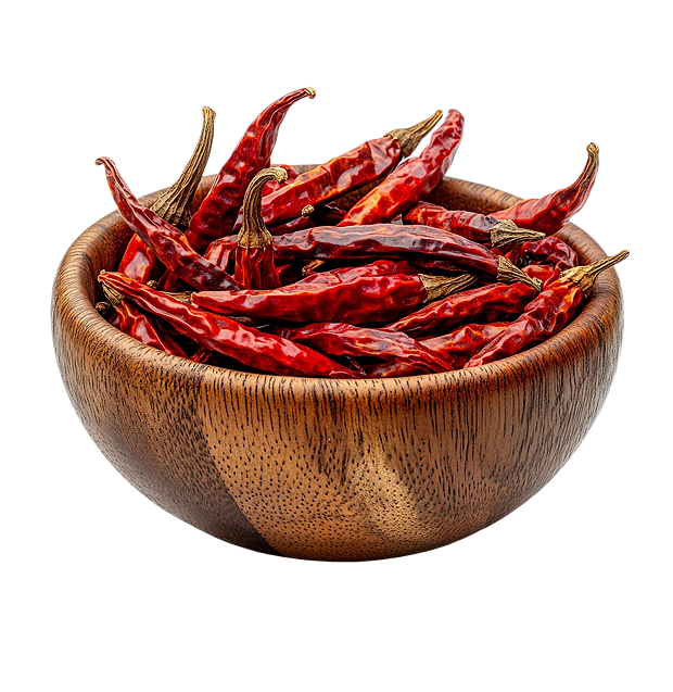 Premium natural dry red chillies for export