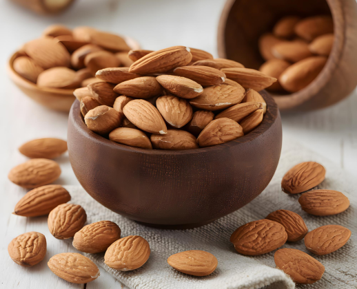 Premium California in‑shell almonds, crisp and flavorful